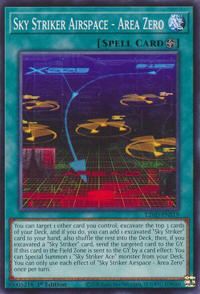 Sky Striker Airspace - Area Zero (L26D-ENS19) [Legendary Modern Decks 2026]