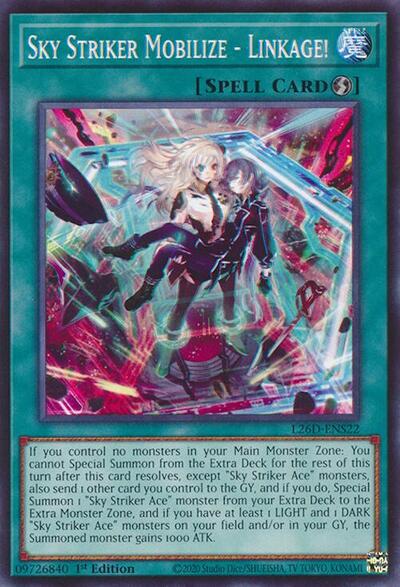 Sky Striker Mobilize - Linkage! (L26D-ENS22) [Legendary Modern Decks 2026]