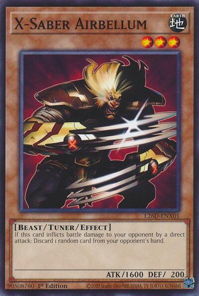 X-Saber Airbellum (L26D-ENX01) [Legendary Modern Decks 2026]