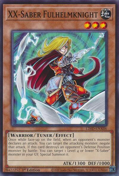 XX-Saber Fulhelmknight (L26D-ENX06) [Legendary Modern Decks 2026]