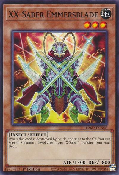 XX-Saber Emmersblade (L26D-ENX08) [Legendary Modern Decks 2026]