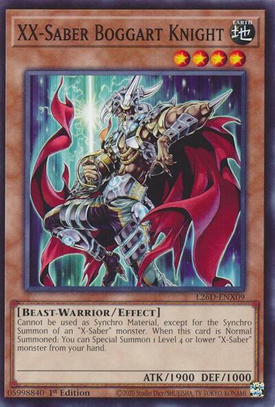 XX-Saber Boggart Knight (L26D-ENX09) [Legendary Modern Decks 2026]