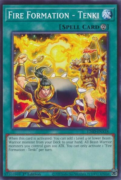 Fire Formation - Tenki (L26D-ENX18) [Legendary Modern Decks 2026]