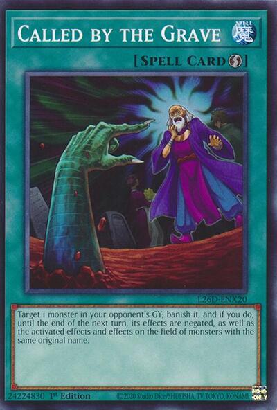 Called by the Grave - L26D-ENX20 (L26D-ENX20) [Legendary Modern Decks 2026]