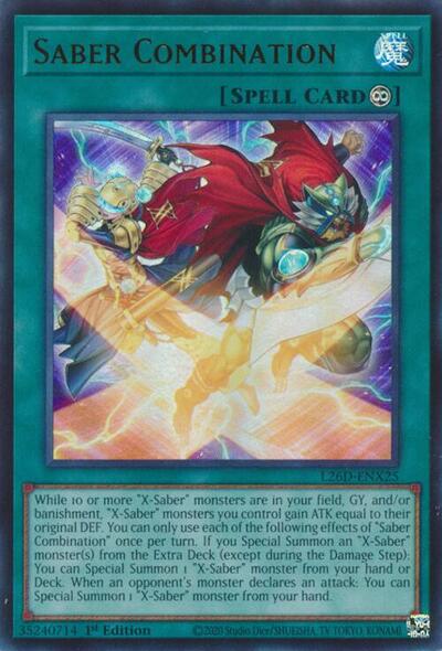 Saber Combination (L26D-ENX25) [Legendary Modern Decks 2026]