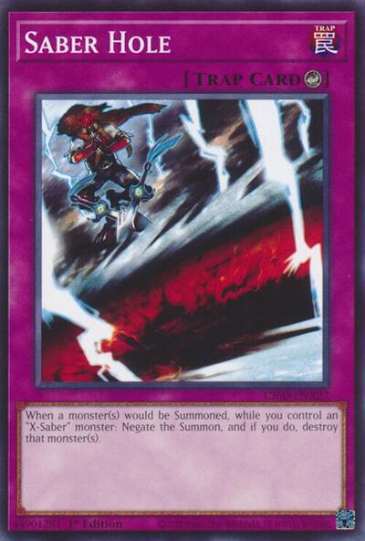 Saber Hole (L26D-ENX27) [Legendary Modern Decks 2026]