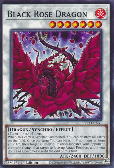 Black Rose Dragon (L26D-ENX31) [Legendary Modern Decks 2026]