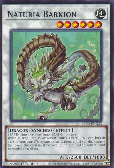 Naturia Barkion (L26D-ENX33) [Legendary Modern Decks 2026]