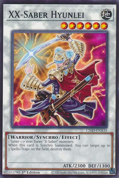XX-Saber Hyunlei (L26D-ENX35) [Legendary Modern Decks 2026]