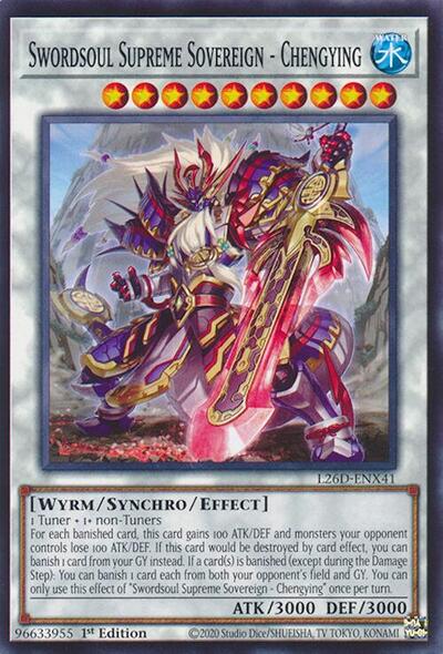 Swordsoul Supreme Sovereign - Chengying (L26D-ENX41) [Legendary Modern Decks 2026]