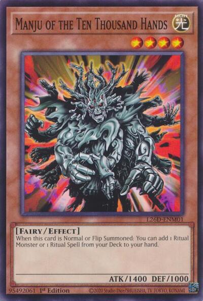 Manju of the Ten Thousand Hands (L26D-ENM01) [Legendary Modern Decks 2026]