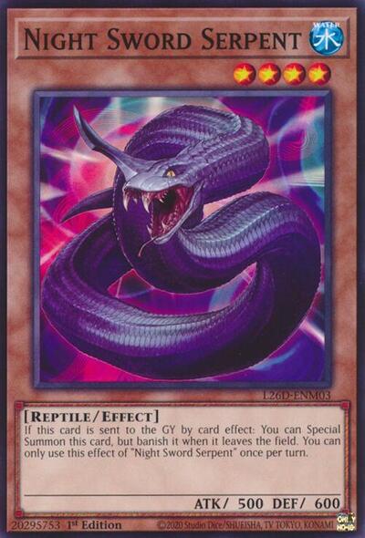 Night Sword Serpent (L26D-ENM03) [Legendary Modern Decks 2026]