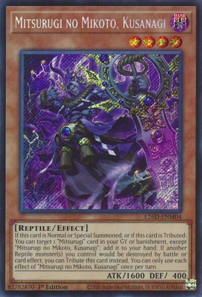 Mitsurugi no Mikoto, Kusanagi (L26D-ENM04) [Legendary Modern Decks 2026]