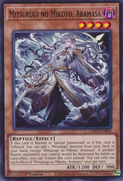 Mitsurugi no Mikoto, Aramasa (L26D-ENM06) [Legendary Modern Decks 2026]
