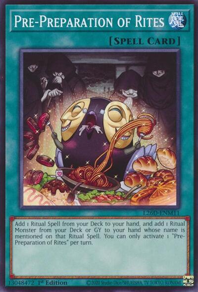 Pre-Preparation of Rites (L26D-ENM11) [Legendary Modern Decks 2026]