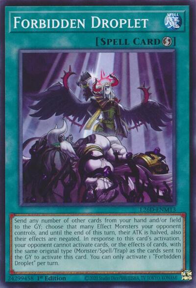Forbidden Droplet (L26D-ENM13) [Legendary Modern Decks 2026]