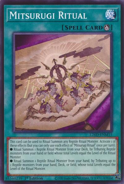 Mitsurugi Ritual (L26D-ENM15) [Legendary Modern Decks 2026]