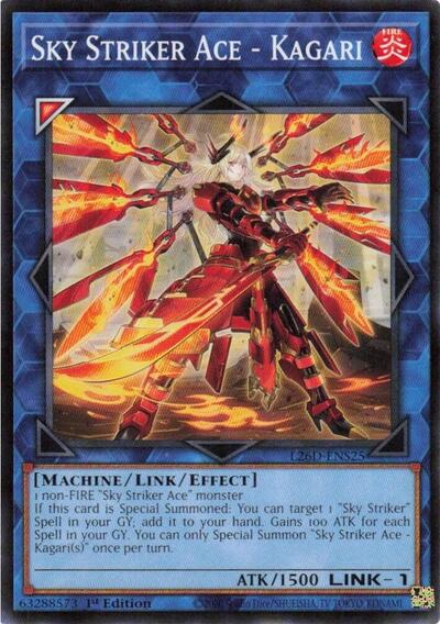 Sky Striker Ace - Kagari (Alternate Art) (L26D-ENS25) [Legendary Modern Decks 2026]