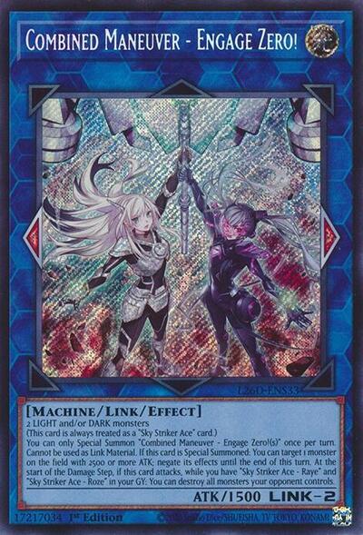 Combined Maneuver - Engage Zero! (Secret Rare) (L26D-ENS33) [Legendary Modern Decks 2026]