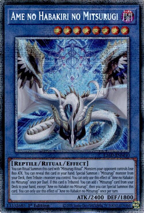 Ame no Habakiri no Mitsurugi (Starlight Rare) (L26D-ENM10) [Legendary Modern Decks 2026]