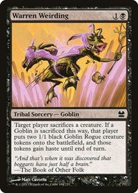 Warren Weirding (104) [Modern Masters]