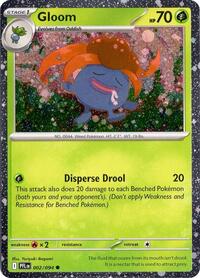 Gloom (Cosmos Holo) (002/094) [Miscellaneous Cards & Products]