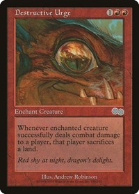 Destructive Urge (180) [Urza's Saga]