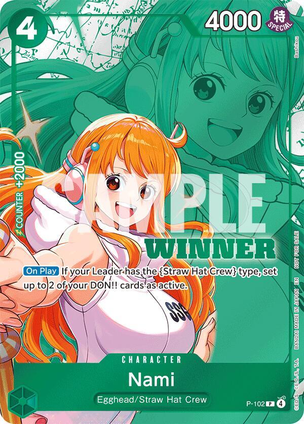Nami (Winner Pack 2026 Vol. 2) (P-102) [One Piece Promotion Cards]