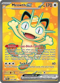 Meowth ex - 107/088 (107/088) [ME03: Perfect Order]