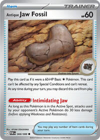 Antique Jaw Fossil (068/088) [ME03: Perfect Order]