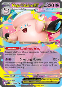 Mega Clefable ex - 031/088 (031/088) [ME03: Perfect Order]