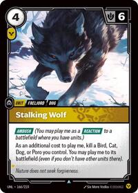 Stalking Wolf (166/219) [Unleashed]