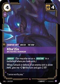 Kha'Zix - Mutating Horror (143/219) [Unleashed]