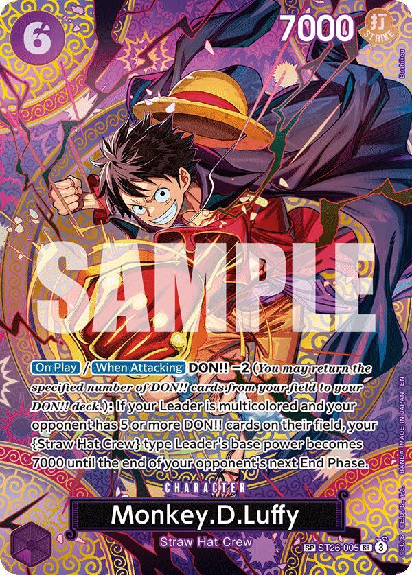Monkey.D.Luffy (SP) (ST26-005) [Adventure on Kami's Island]