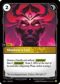 Shadow's Call (165/219) [Unleashed]