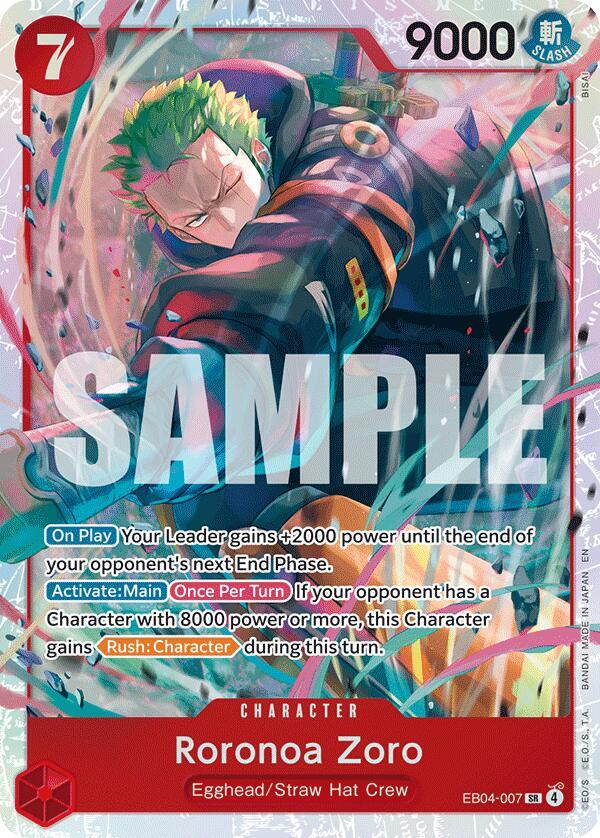 Roronoa Zoro (EB04-007) (EB04-007) [Adventure on Kami's Island]