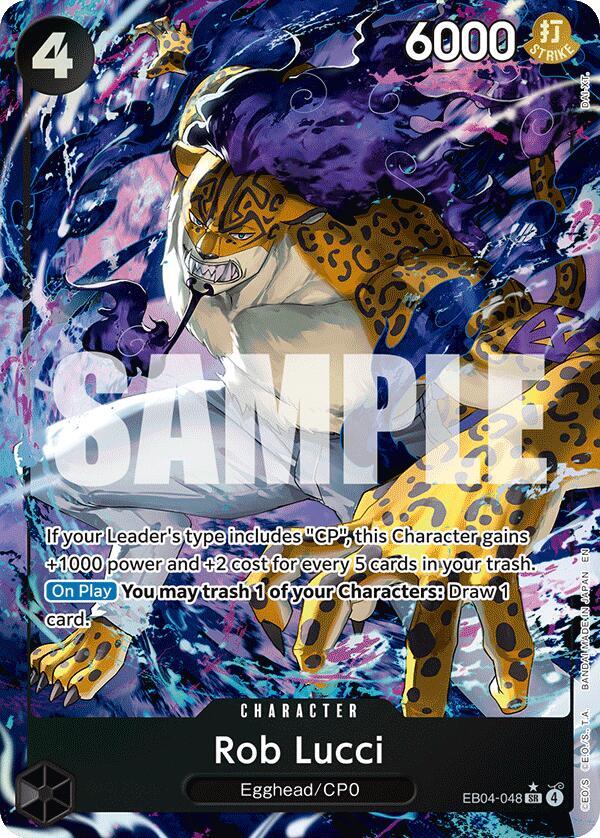 Rob Lucci (Alternate Art) (EB04-048) [Adventure on Kami's Island]