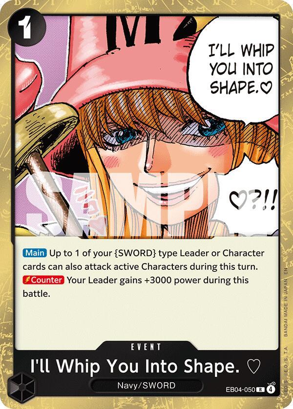 I'll Whip You Into Shape. (EB04-050) [Adventure on Kami's Island]