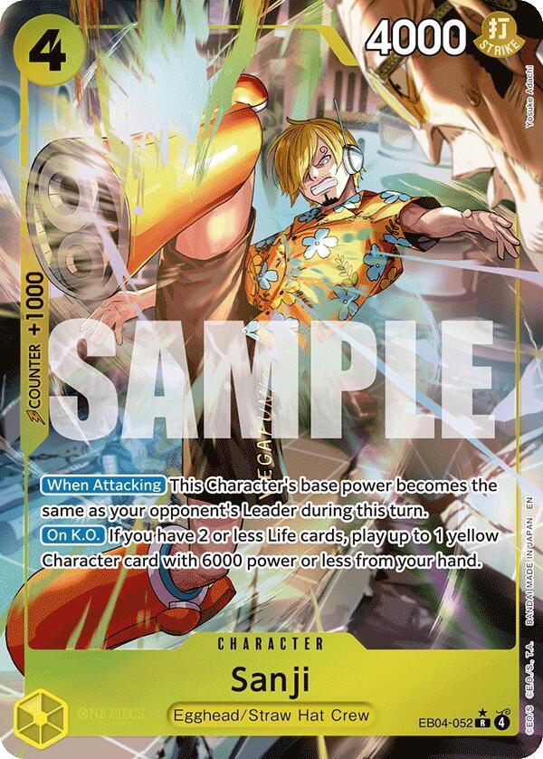 Sanji (EB04-052) (Alternate Art) (EB04-052) [Adventure on Kami's Island]