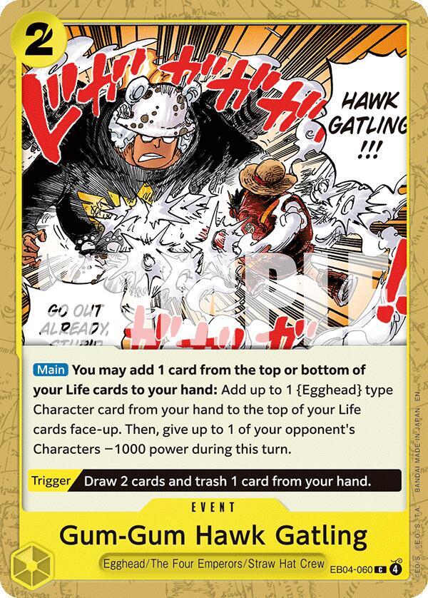 Gum-Gum Hawk Gatling (EB04-060) [Adventure on Kami's Island]