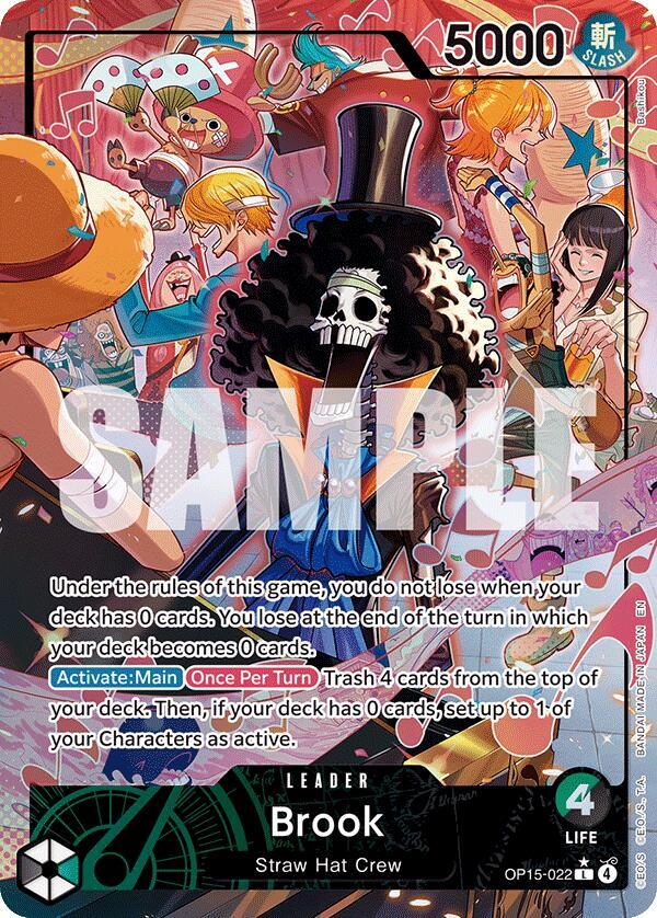 Brook (OP15-022) (Alternate Art) (OP15-022) [Adventure on Kami's Island]