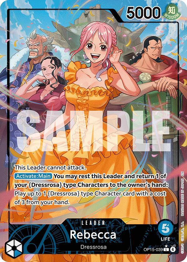 Rebecca (OP15-039) (Alternate Art) (OP15-039) [Adventure on Kami's Island]