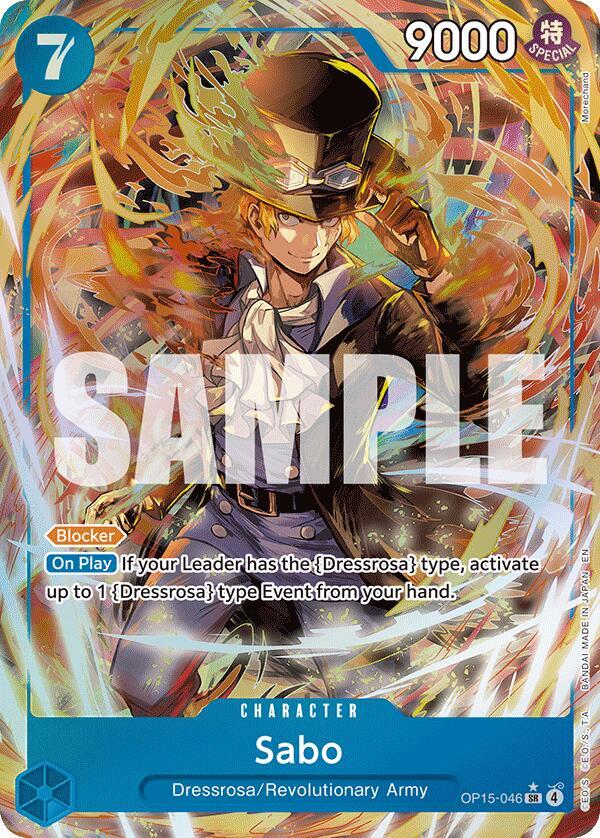 Sabo (Alternate Art) (OP15-046) [Adventure on Kami's Island]
