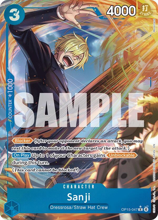 Sanji (OP15-047) (Alternate Art) (OP15-047) [Adventure on Kami's Island]