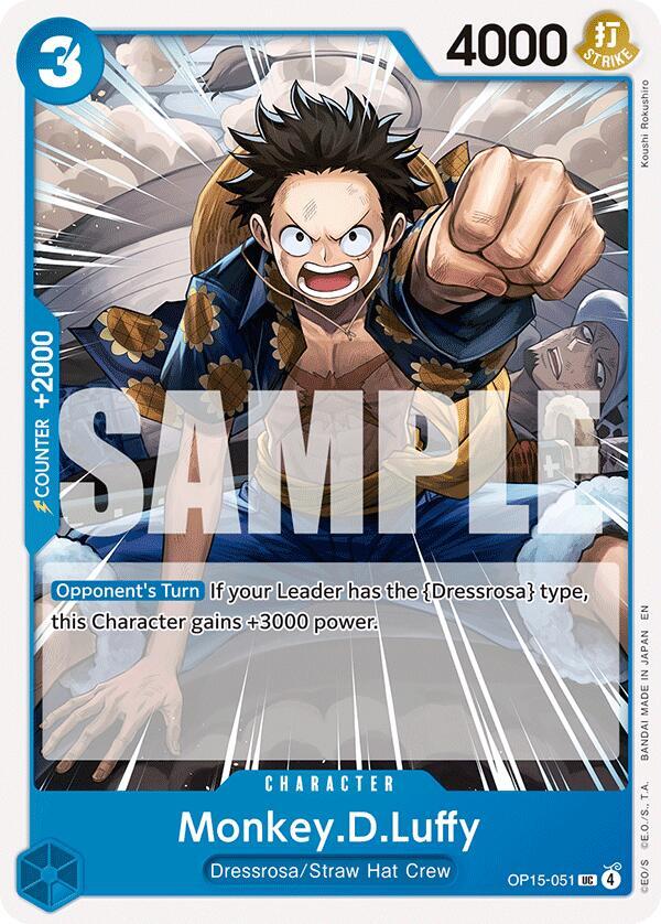 Monkey.D.Luffy (OP15-051) (OP15-051) [Adventure on Kami's Island]