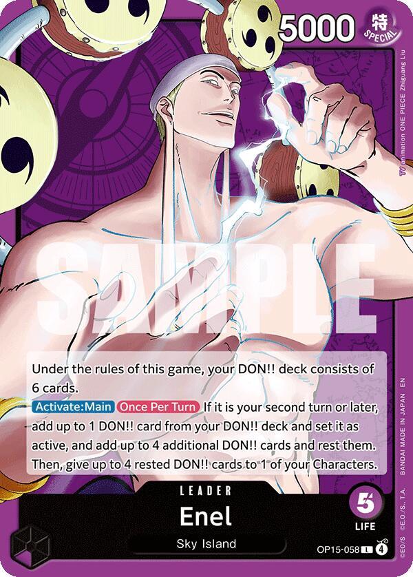 Enel (OP15-058) (OP15-058) [Adventure on Kami's Island]