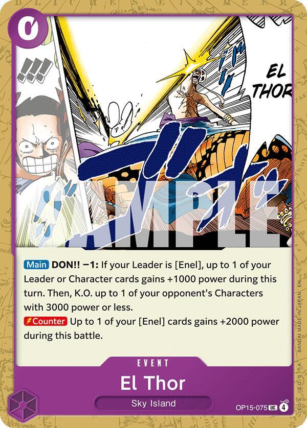 El Thor (OP15-075) [Adventure on Kami's Island]