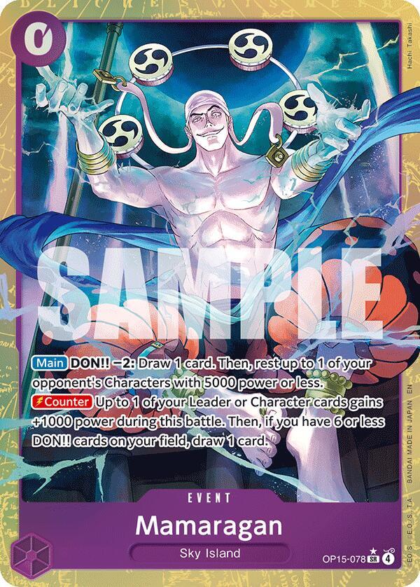 Mamaragan (Alternate Art) (OP15-078) [Adventure on Kami's Island]