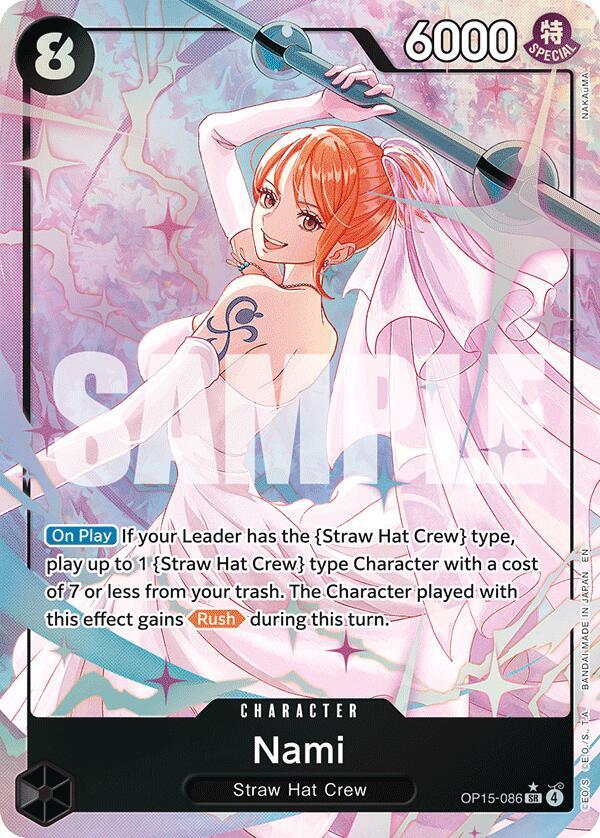 Nami (OP15-086) (Alternate Art) (OP15-086) [Adventure on Kami's Island]