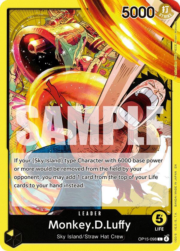 Monkey.D.Luffy (OP15-098) (OP15-098) [Adventure on Kami's Island]